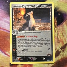 Team Magma's Mightyena - Uncommon Team Magma vs Team Aqua 37/95 LP/NM on eBay