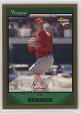 2007 Bowman Draft Gold Kyle Kendrick #BDP47 07rd