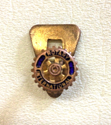 USA / Rotary International - alte Mitgliedsnadel - badge KNOPFLOCHDEKORATION