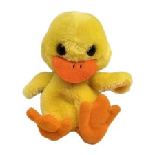 Vintage Dakin Duckling 5.5 Yellow Duck Plush 1982 Chick Easter