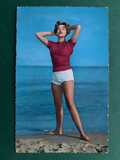 Cartolina Donna in Bikini 👙 Pin Up Vintage Sexy CARTOLINA Glamour Pose Girl #2950