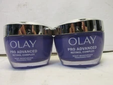 2 Olay Pro Advanced Retinol Complex Night Moisturizer 1.7 Oz Each