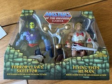 MOTU Classics Flying Fists He-Man Terror Claws Skeletor Masters Of The Universe