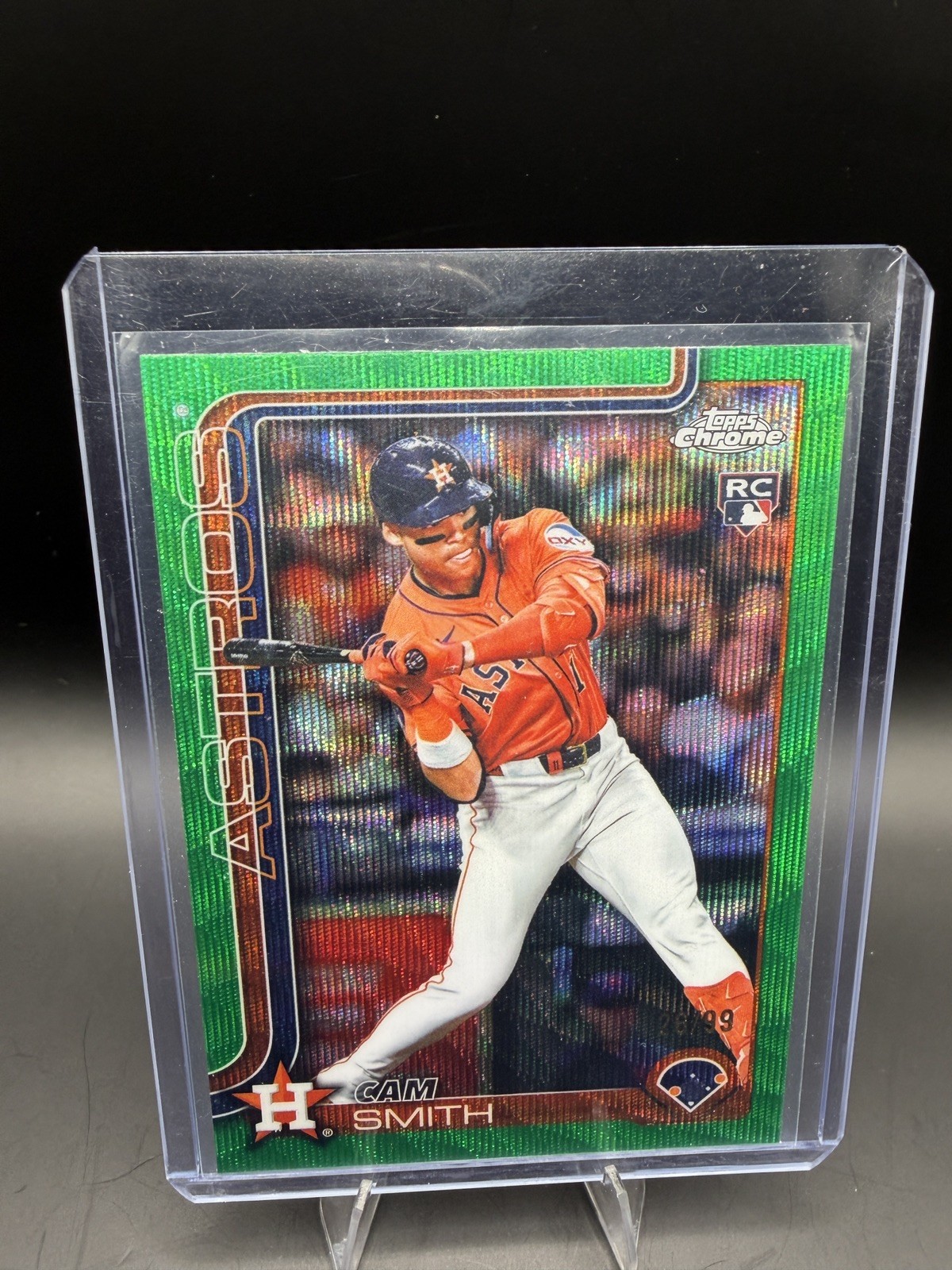 2025 Topps Chrome Update Series - Cam Smith #USC145 Green Wave Refractor /99