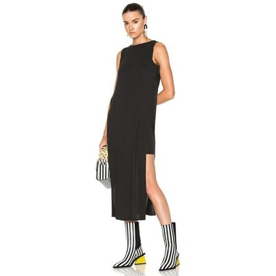 Women Acne Studios Dress Black Lyoceel 34 / XS /