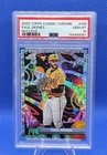 2025 Topps Cosmic Chrome - Paul Skenes #100 Nucleus Refractor PSA 10