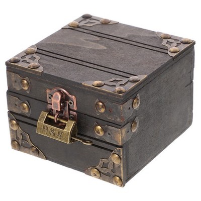 Schmuckaufbewahrungsbox Im Vintage-stil Dekorative Andenkenboxen