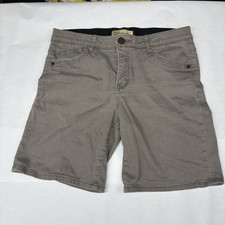 Democracy Womens 10 Gray Ab Technology Stretch Bermuda Shorts Mid Rise
