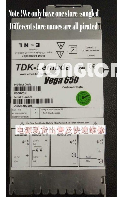 1PCS 650 V600VSN 90days warranty via DHL or FedEx *yt