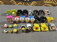 LOT OF 21 SHOPKINS MINI BRANDS REAL LITTLES FIGURES FOOD GROCERY BRAND TOYS