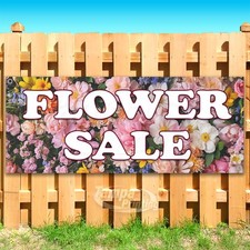 FLOWER SALE Advertising Bouquet Valentines Vinyl Banner Flag Sign USA SB10945