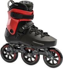 ROLLERBLADE pattini in linea TWISTER 110 3WD pattino in linea 2025 nero/rosso