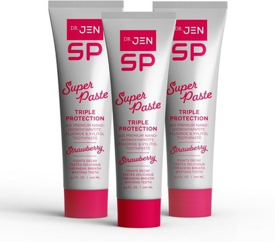 Dr. Jen Super Paste/Toothpaste with Fluoride +10% Nano