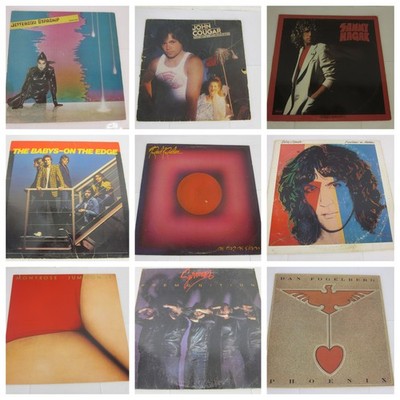 Vintage Vinyl LP Records - Lot of 14 Classic Rock 1970's 1980's BABYS MONTROSE