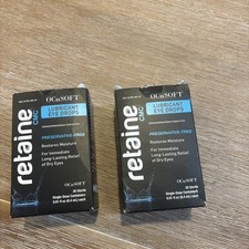 2 Retaine CMC Lubricant Eye Drops, 30 Single-Dose Containers 60 Total 11/2026
