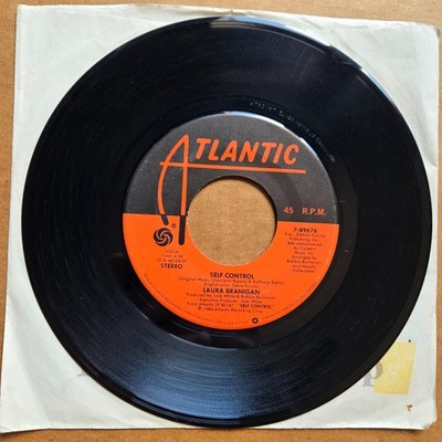 LAURA BRANIGAN Self Control/Silent Partners POP 45 7'' Record Vinyl