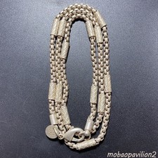 Antique Silver Necklace Vintage Handmade Artware Jewelry Collectible