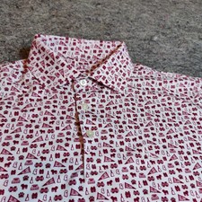 Rhoback Men s Performance Polo Collegiate Mississippi State Bulldogs Small