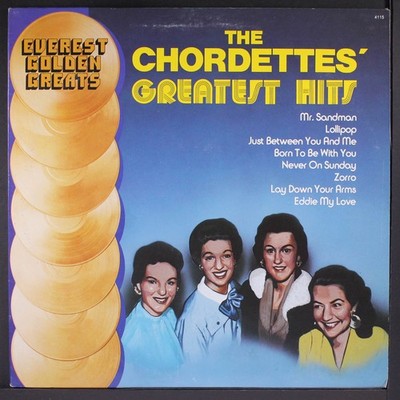CHORDETTES: greatest hits EVEREST 12'' LP 33 RPM