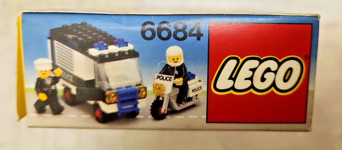 未開封】LEGO 6684 街シリーズ レゴ レゴ パトロールカーとバイク