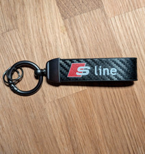 Audi / S-Line Schlüsselanhänger – Carbon-Optik || Versand aus Deutschland 🇩🇪