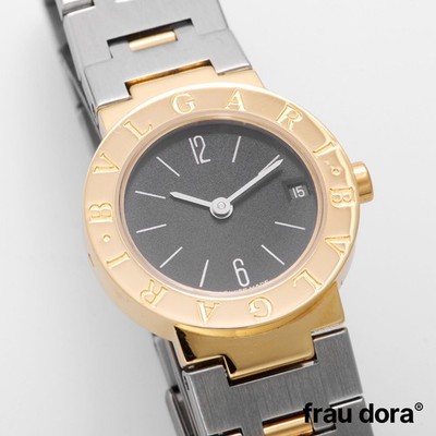 Bulgari Bvlgari Uhr Ø 23 mm Edelstahl und 750/- Gold Quarz Ref. Nr.: BB23 GSD