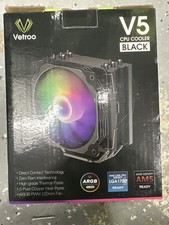 Vetroo V5 CPU Cooler with120mm Case Fan PWM ARGB LGA 1700 1200 1151 AM4 AM3 