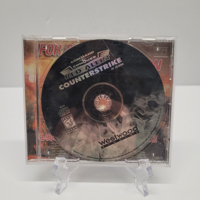 Command & Conquer: Red Alert - Counterstrike PC Game - Tested Game + Case