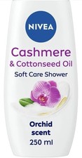 Nivea Cashmere & Cotton Oil Shower Gel (250ml), Body Wash with Vitamin C, E 6.40 per litre
