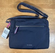 Vera Bradley Midtown Crossbody In Classic Navy 22107-219 NWT Navy