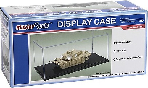 Trumpeter DISPLAY CASE 210 X 100 X 80MM - Plastic Model Display Case Kit - #9817