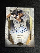 2022 Topps Tier One Talent DERREK LEE AUTO /299 #TITA-DL Cubs Marlins