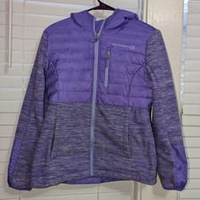 Free Country Girl Purple Winter Coat GUC Size Girl's L 14
