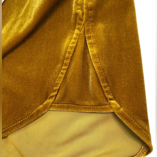 Madewell Top vintage in velluto dorato con farfalla manica corta - Foto 8 di 13