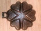 Very Rare! 1920 Griswold Cast iron Hearts And Star authentic muffin pan. no. 959 — photo 3