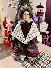 Vintage Victorian Lenox Porcelain Doll Angelina Children of Ellis Island 18”