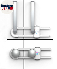 Baby Proofing Cabinet Locks Adjustable U Shaped Baby Safety Latches for Drawer