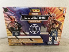 2020-21 Paninia NBA Basketball Illusions Mega Box Factory Sealed New