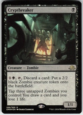 Cryptbreaker 86 Rare Prerelease Cards Magic: The Gathering Foil Lightly Played