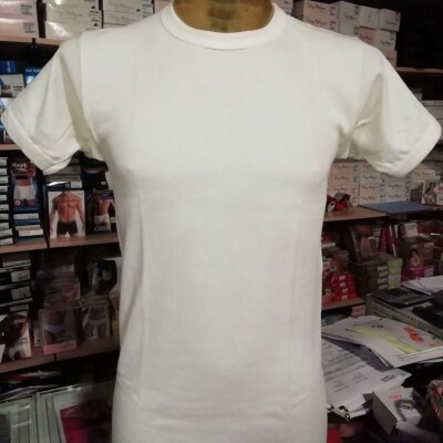 Men's Trevi short Sleeve Turtleneck With Cotton inside & Warm Wool Out