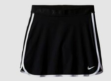 51 Nike Kids Girls Black Pull On Stretch Active Golf Shorts Skirt Skort Size XL