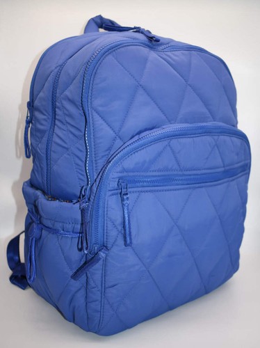 Mochila Vera Bradley Grande Bancroft Peso Pluma en Ultramar Profundo - Imagen 2 de 13