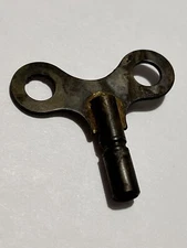 Vintage Brass Clock Mantel Key Unbranded Replacement Parts Winding