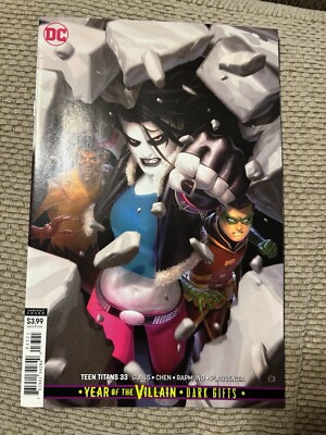 TEEN TITANS #33 ALEX GARNER VARIANT OCT 2019 YOTV LOBO DC NM COMIC BOOK 1