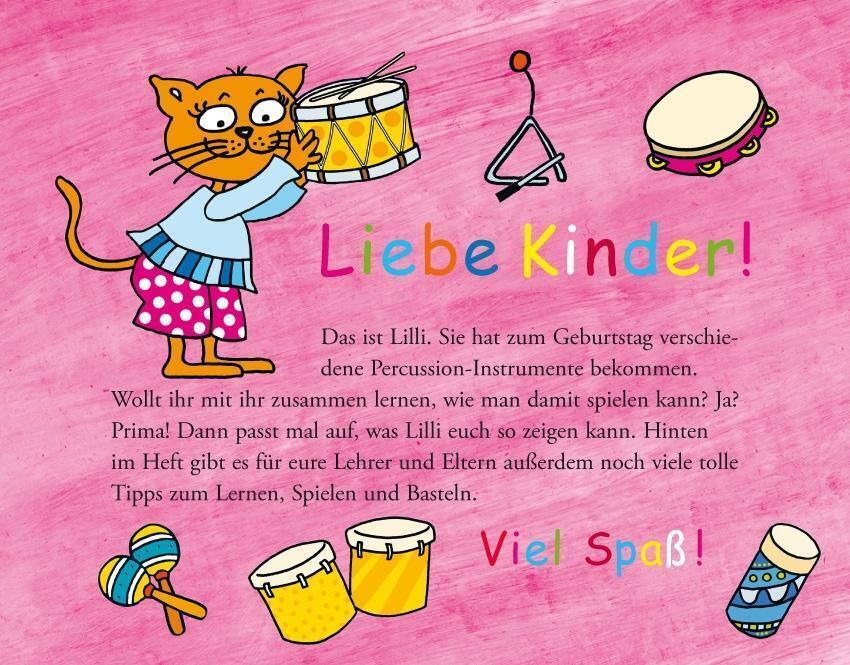 Thumbnail - Lillis Percussionschule Mit Cd | Barbara Hintermeier, Birgit Baude |