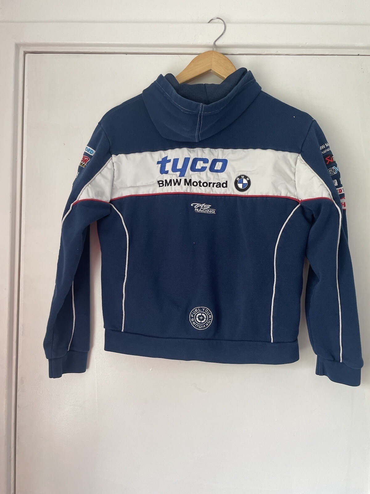 BMW Motorrad Tyco Racing Mens Zip Hooded Jacket Size �?� - Gem