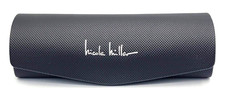 AUTHENTIC  NEW - NICOLE MILLER - BLACK - HARD EYEGLASSES CASE