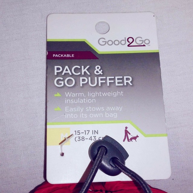 good2go puffer in a bag