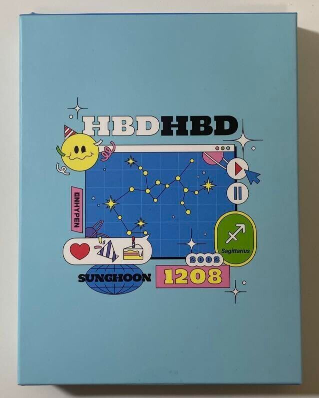 ENHYPEN HEESEUNG Birthday HBD MD 2022 ACRYLIC FRAME ＆ KEYRING