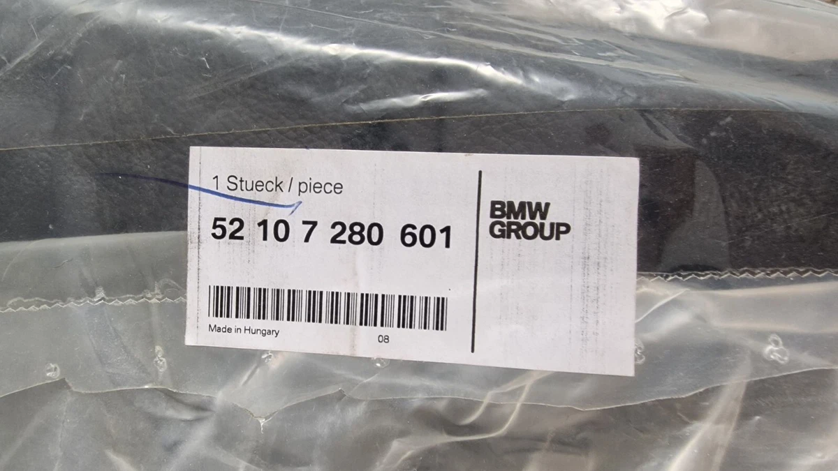 52107280601 Leder Bezug Sportsitz BMW 6 Series F06 F12 F13 LCI  